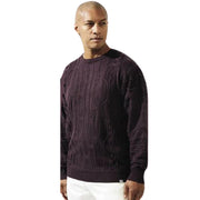 Men's Port Stacy Adams Cable Knit Crewneck Sweater