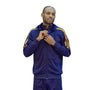 Montique Big Men's Purple 2 Piece Tracksuit With Detachable Hood JS-28