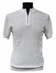 Opalessa Collection: Men's White Short Sleeve Sweater Shirt