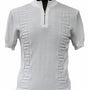 Opalessa Collection: Men's White Short Sleeve Sweater Shirt