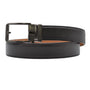 Trifid Collection: Black Single Belt with Removable Open-Frame Black Buckle