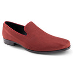 Montique Brick Red Loafer Fashion Shoes S2375