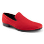 Montique Red Loafer Fashion Shoes S2375