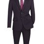 Roche Collection: Charcoal 2-Piece Solid Single-Breasted Super Stretch Slim Fit Suit