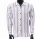 Crimson Lane Collection: Montique Men’s Grape Stripe Long Sleeve Shirt