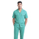 Solis Collection: Stacy Adams Solid Aqua Linen Walking Suit Set