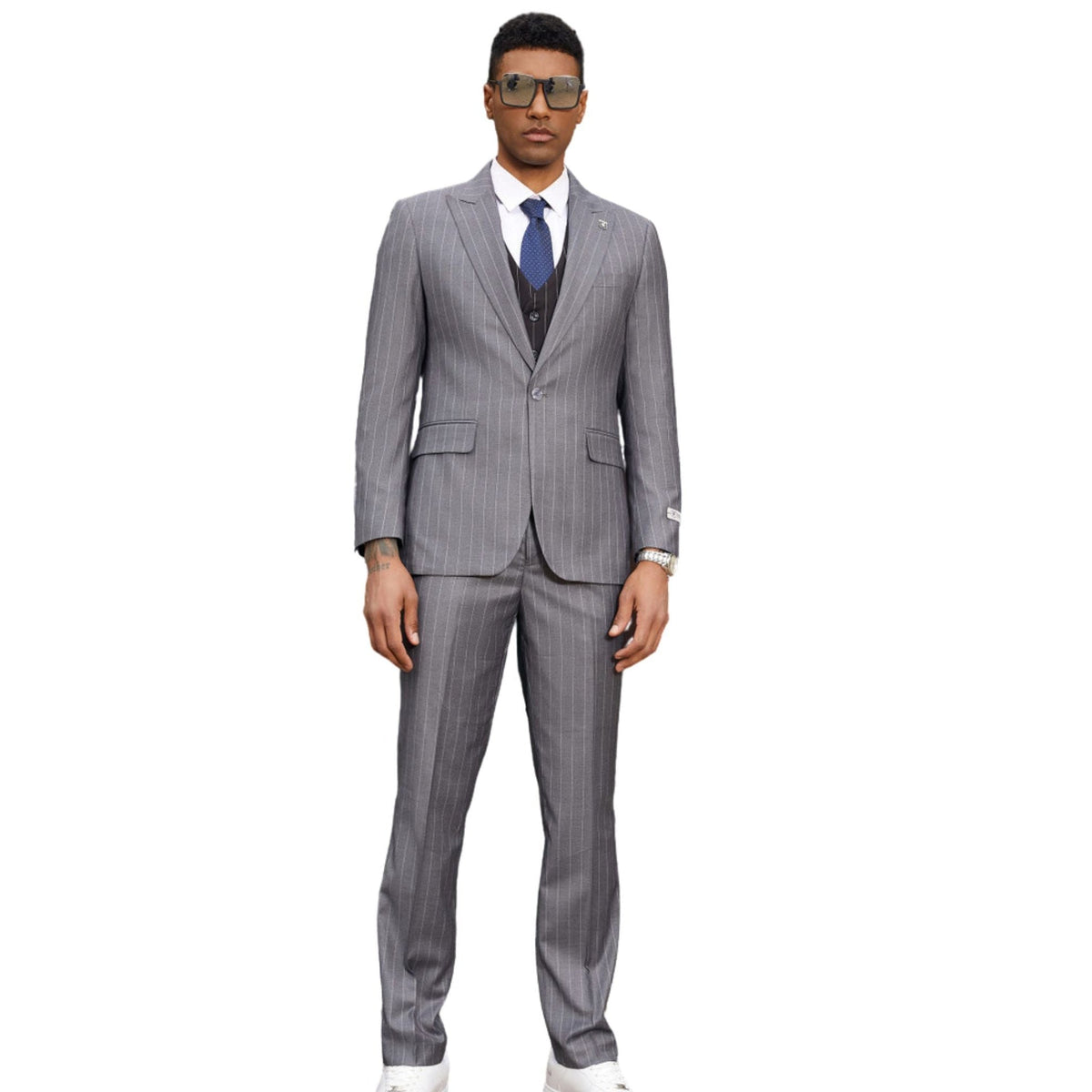 Steel Grey suit - SM147H1