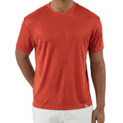 Sunset Classic Crew Neck Ribbed T-Shirt By Stacy Adams