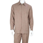 Eris Collection: Royal Diamond Men's Walking Suit – Classic Fit in Brown