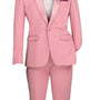 Bellatrix Collection: Dusty Rose 2-Piece Luxurious Stretch Slim Fit Tuxedo with Shawl Lapel