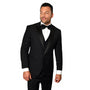 Earl Elegance Collection: 3PC Tailored Fit Tuxedo in Black