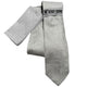 Eclipsis Collection: Stacy Adams Tie and Pocket Square Set - White