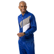 Men's 2 Piece Colorblock Tracksuit - Royal
