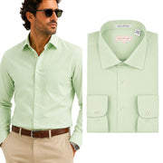 Men's Long Sleeve Button Up Shirt - Sage