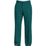 Men's Cavalry Twill Full-Cut Dress Pants - Teal