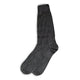 Haley Collection: Vannucci Black Croco Pattern Mercerized Cotton Dress Socks