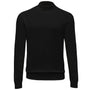 Pherkad Collection: Black Knit Mock Neck Sweater