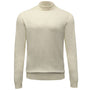 Pherkad Collection: Ivory Knit Mock Neck Sweater