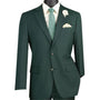 Vintagevo Collection: Hunter 2 Piece Solid Color Single Breasted Slim Fit Suit
