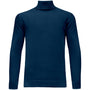 Nihal Collection: Navy Knit Turtleneck Sweater