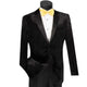 Hartley Collection: Velvet Slim Fit Black Tuxedo for Men