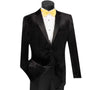 Hartley Collection: Velvet Slim Fit Black Tuxedo for Men