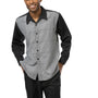 Heritage Collection: Montique 2-Piece Houndstooth Walking Suit in Black