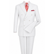 White 2-Piece Classic Fit Double-Breasted Suit