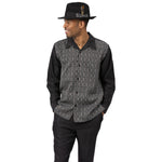 Imperialis Collection: Men’s Monochromatic Walking Suit in Black and White