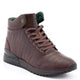 Chocolate Brown High Top Urban Sneakers