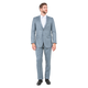 Shark Grey Sharkskin 2-Piece Slim Fit Suit
