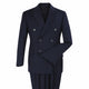 Navy 2-Piece Classic Double-Breasted Suit