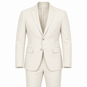 Off White 2-Piece Modern Fit Suit