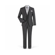 Charcoal 3-Piece Classic Fit Suit