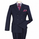 Navy 2-Piece Classic Double-Breasted Suit