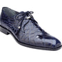 Belvedere Lago Navy Genuine American Alligator Shoes