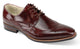 Bennu Collection: Gentlemen Classic Wingtip Lace Shoes in Burgundy