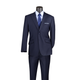 Men’s 2-Piece Solid Single-Breasted Modern Fit Suit - Navy