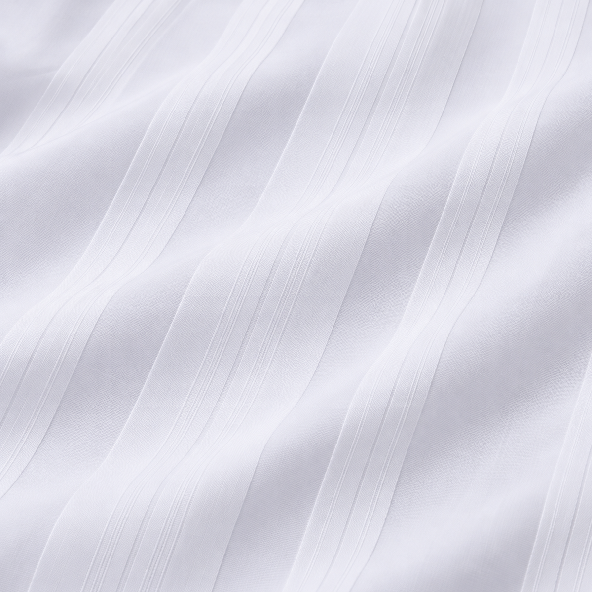 Montique white vertical stripe walking suit tonal stripe detail