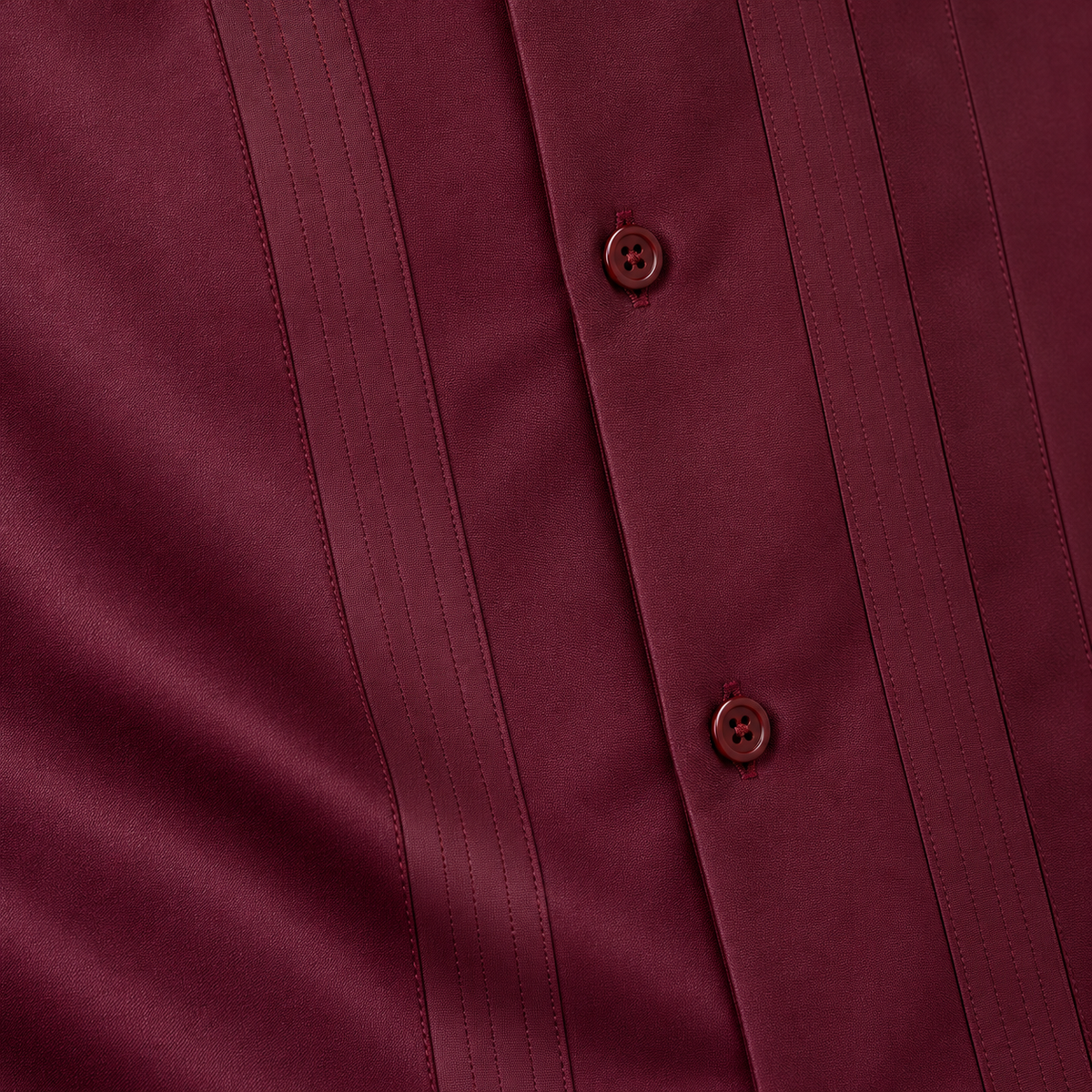 Montique wine vertical panel walking suit fabric button detail
