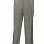 Men's Dress Pants Regular Fit Double Pleated with Cuffs in Gray