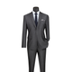 Men’s 2-Piece Slim Fit Stretch Suit - Smoke