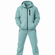 Aqua 2-Piece Full Cut Tech Fleece Tracksuit
