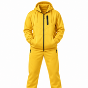 Yellow 2-Piece Full Cut Tech Fleece Tracksuit