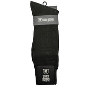 Men's Stacy Adams Textured Formal Dress Socks - Black