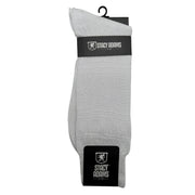 Men's Stacy Adams Textured Formal Dress Socks - White