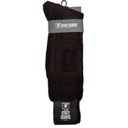 Men's Stacy Adams Textured Formal Dress Socks - Brown