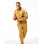 Gold Tricot Warmup Full Cut Track Suit