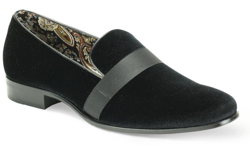 Men's Black Heeled Fashion Shoes 6660 - Suits & More