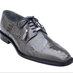 Belvedere Luxurious Ostrich Cap Toe Shoes for Men in Gray-Batta!